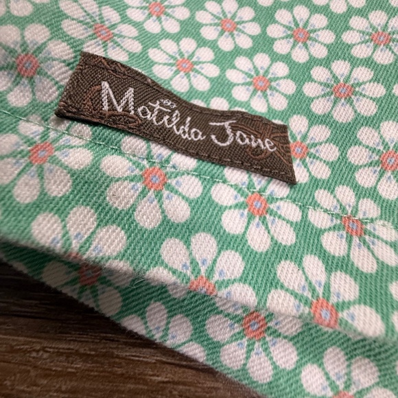 Matilda Jane Enchanted Garden Girl's Clare Jumper, Size 6, Floral, Pink/Green - Picture 9 of 13